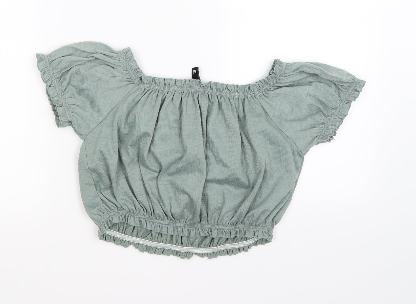 Divided Womens Green   Cropped T-Shirt Size M