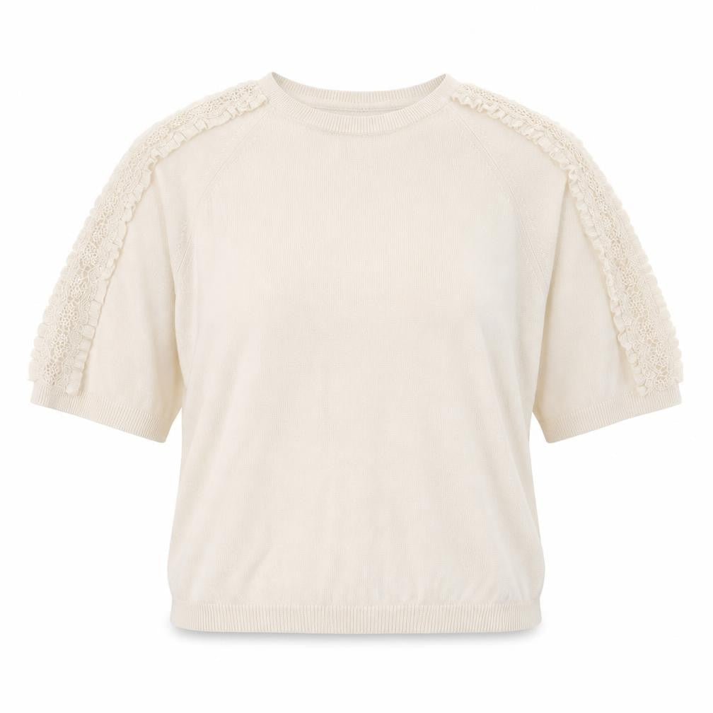 Marks & Spencer Womens White   Pullover Jumper Size 10