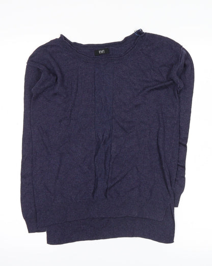 Additional front view of F&F women’s blue jumper, size UK 6