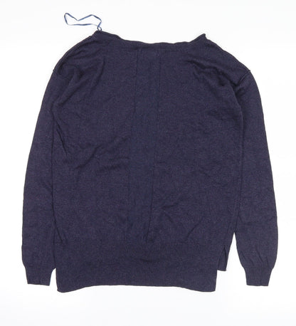 Back view of F&F women’s blue jumper, size UK 6
