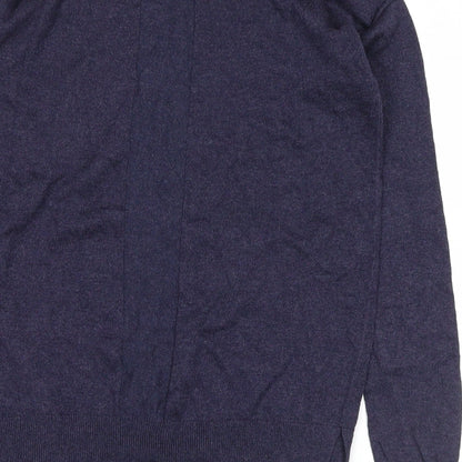 Brand and care label for F&F women’s blue jumper, size UK 6