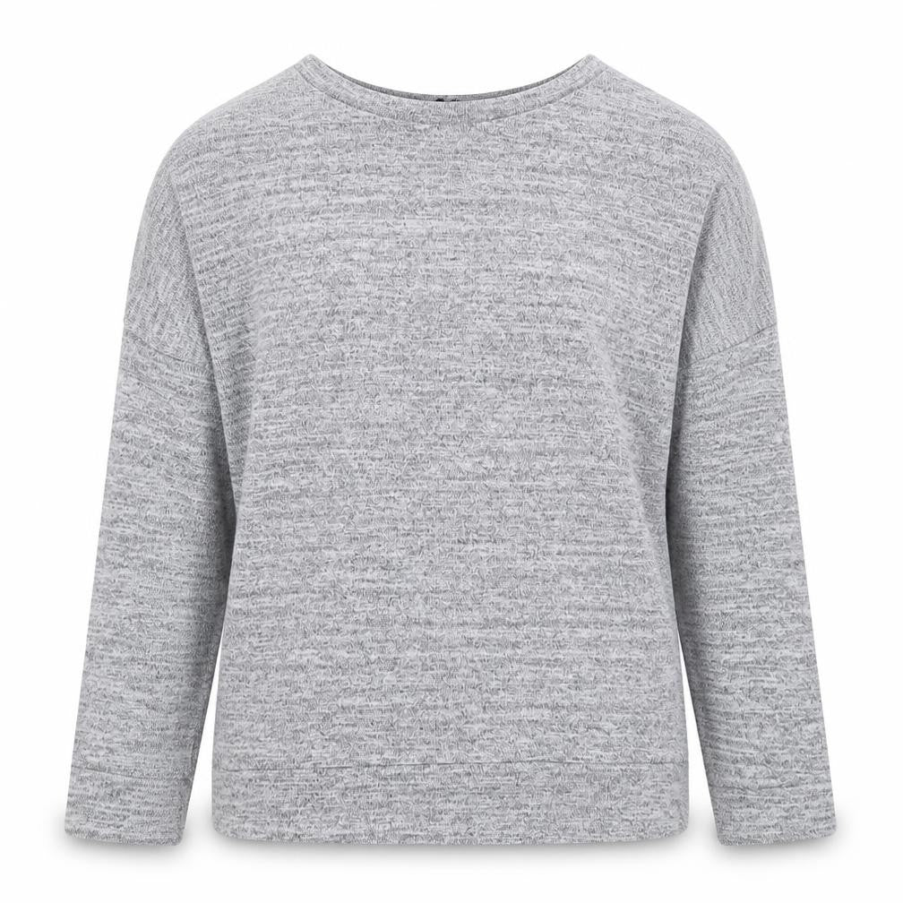 new look  Girls Grey   Pullover Jumper Size 14-15 Years  - holes on shoulder
