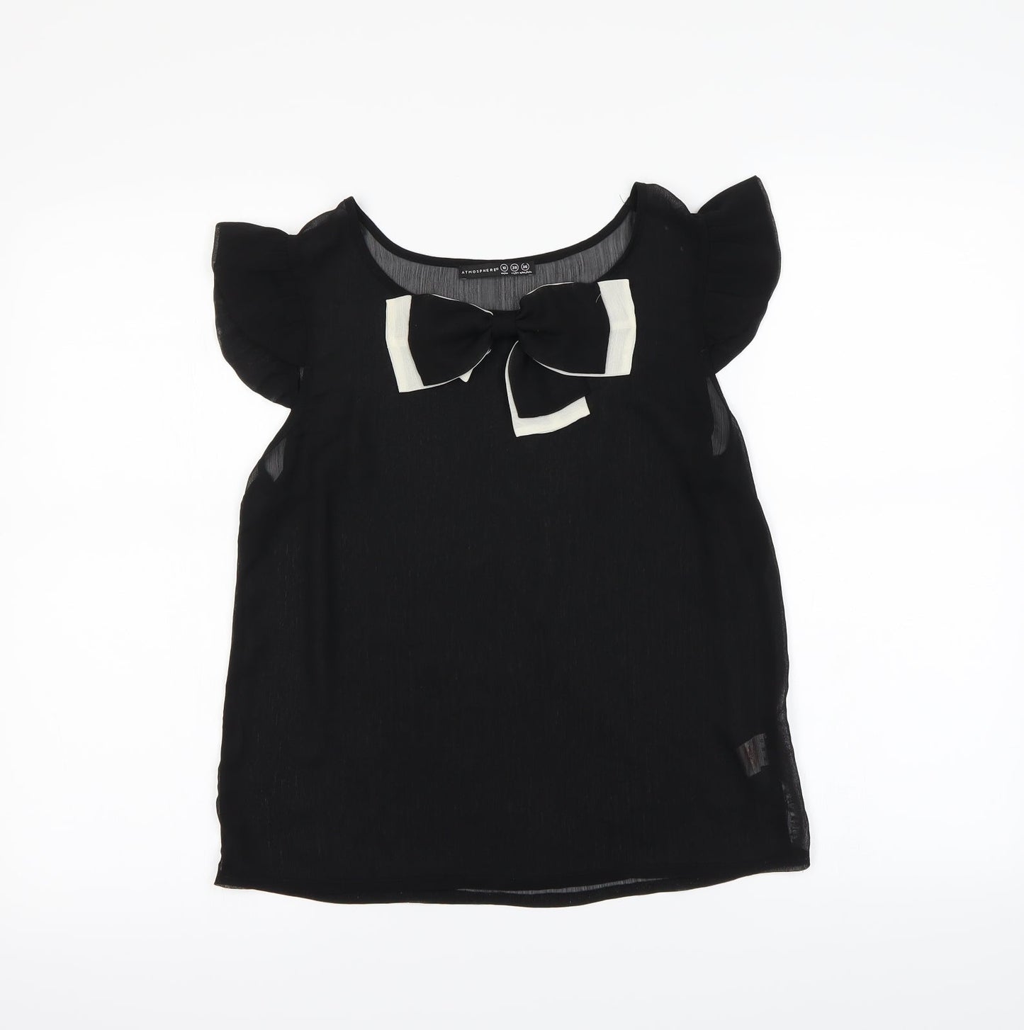 Atmosphere Womens Black   Basic Tank Size 10