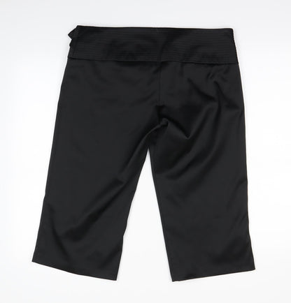 Back view of Bay women’s black trousers, size UK 14, 20-inch leg