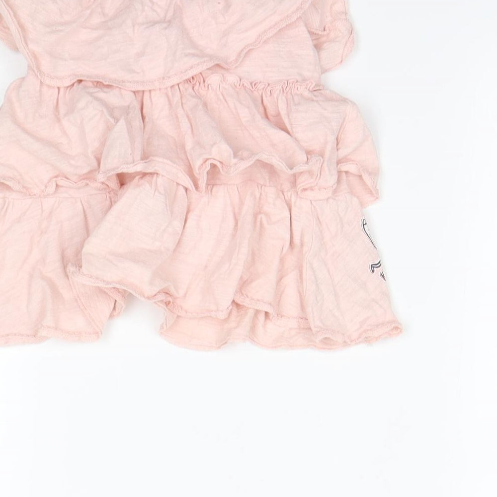 mek Girls Pink   Trapeze & Swing  Size 6-9 Months