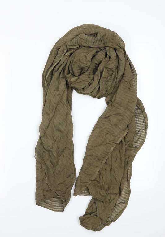Preworn Womens Green    Scarf