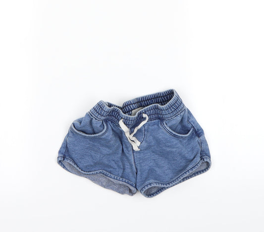 i love girlswear Girls Blue   Cut-Off Shorts Size 5 Years