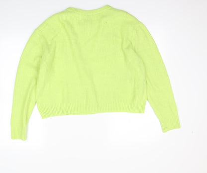 Back view of Divided women’s green jumper, size M