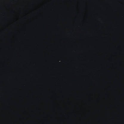 Brand and care label for Giorgio men’s black button-up, size M