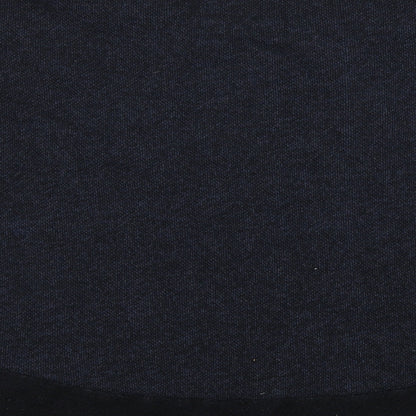 Brand and care label for Bella Luxx women’s blue jumper, size L