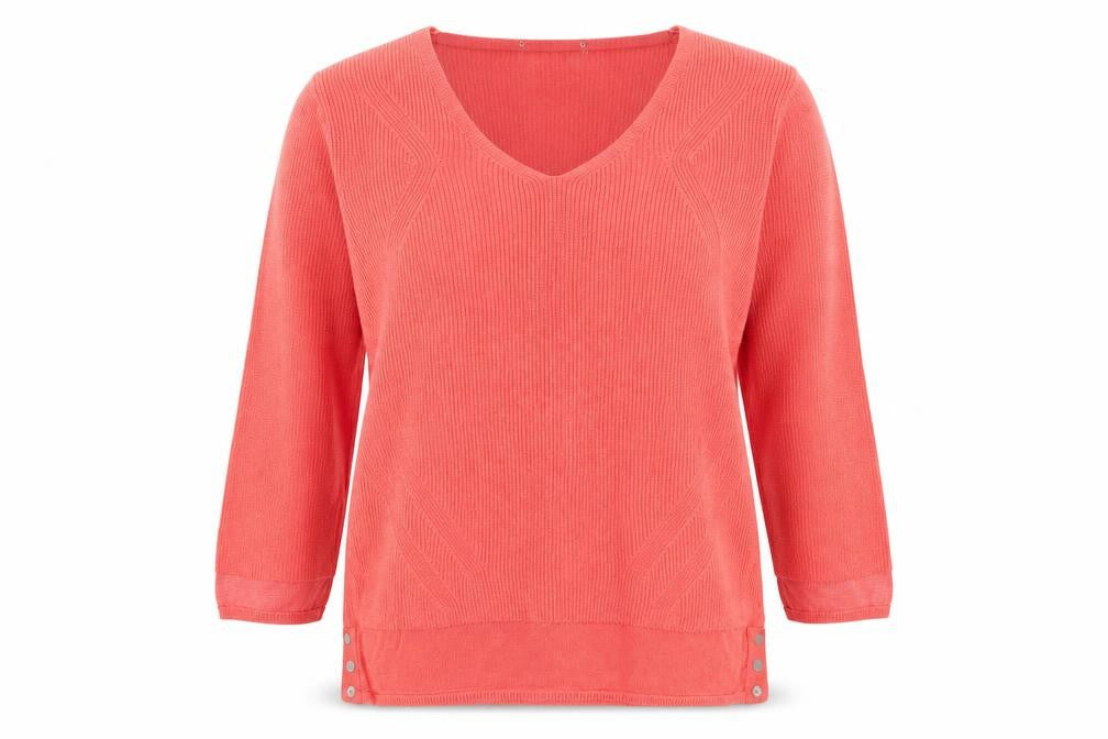 Marks & Spencer Womens Orange   Pullover Jumper Size 14