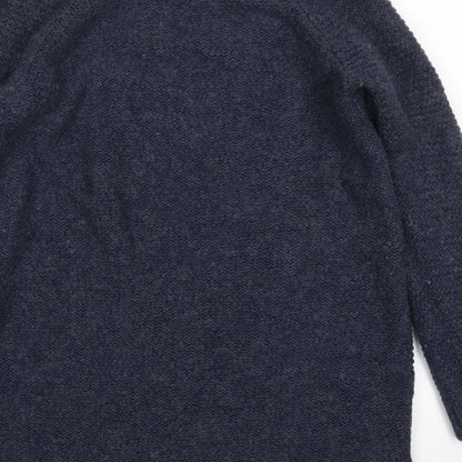 Brand and care label for George women’s blue jumper, size UK 12