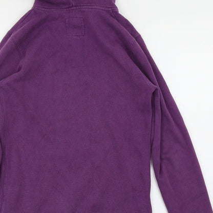 Preloved Jack Wills Womens Purple   Pullover Hoodie Size 8 - Label