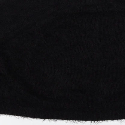 Brand and care label for Preworn women’s black jumper, size UK 12