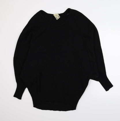Additional front view of Next women’s black jumper, size M