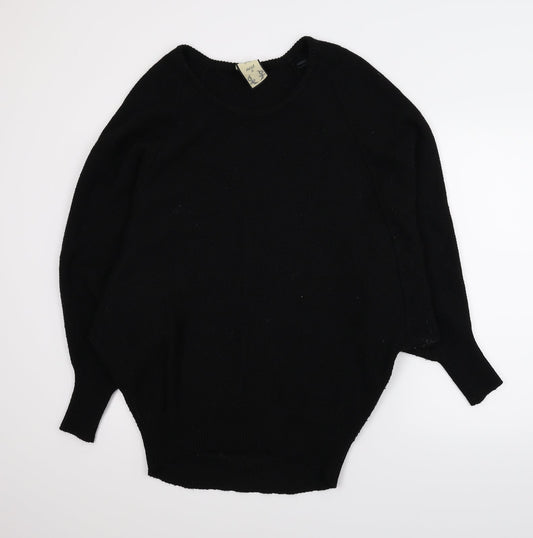 NEXT Womens Black   Pullover Jumper Size M