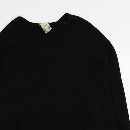 Close-up detail of Next women’s black jumper, size M