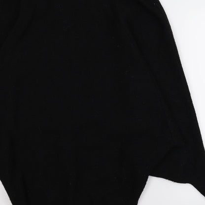 Brand and care label for Next women’s black jumper, size M