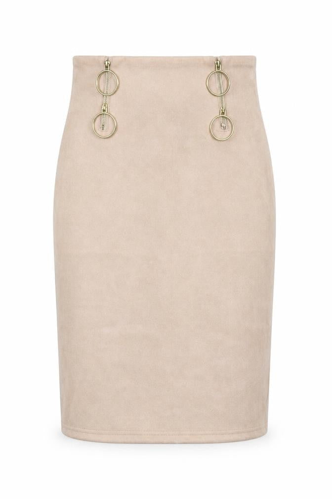 LuluMary Womens Pink   Straight & Pencil Skirt Size 4