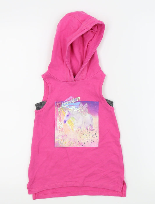 NEXT Girls Pink   Pullover Tank Size 3 Years