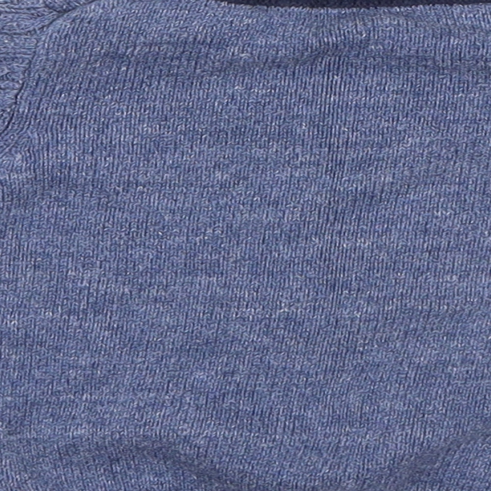 George Boys Blue  Knit Pullover Jumper Size 6-9 Months