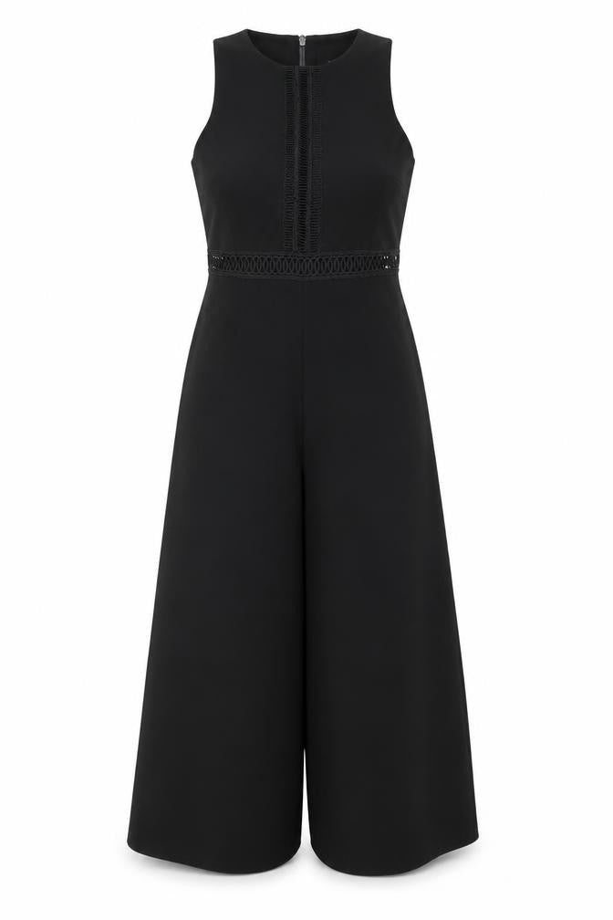 New Look Womens Black   Jumpsuit One-Piece Size 6 L18 in
