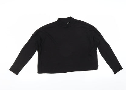 Additional front view of Divided by H&M women’s black jumper, size M