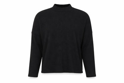 Front view of Divided by H&M women’s black jumper, size M