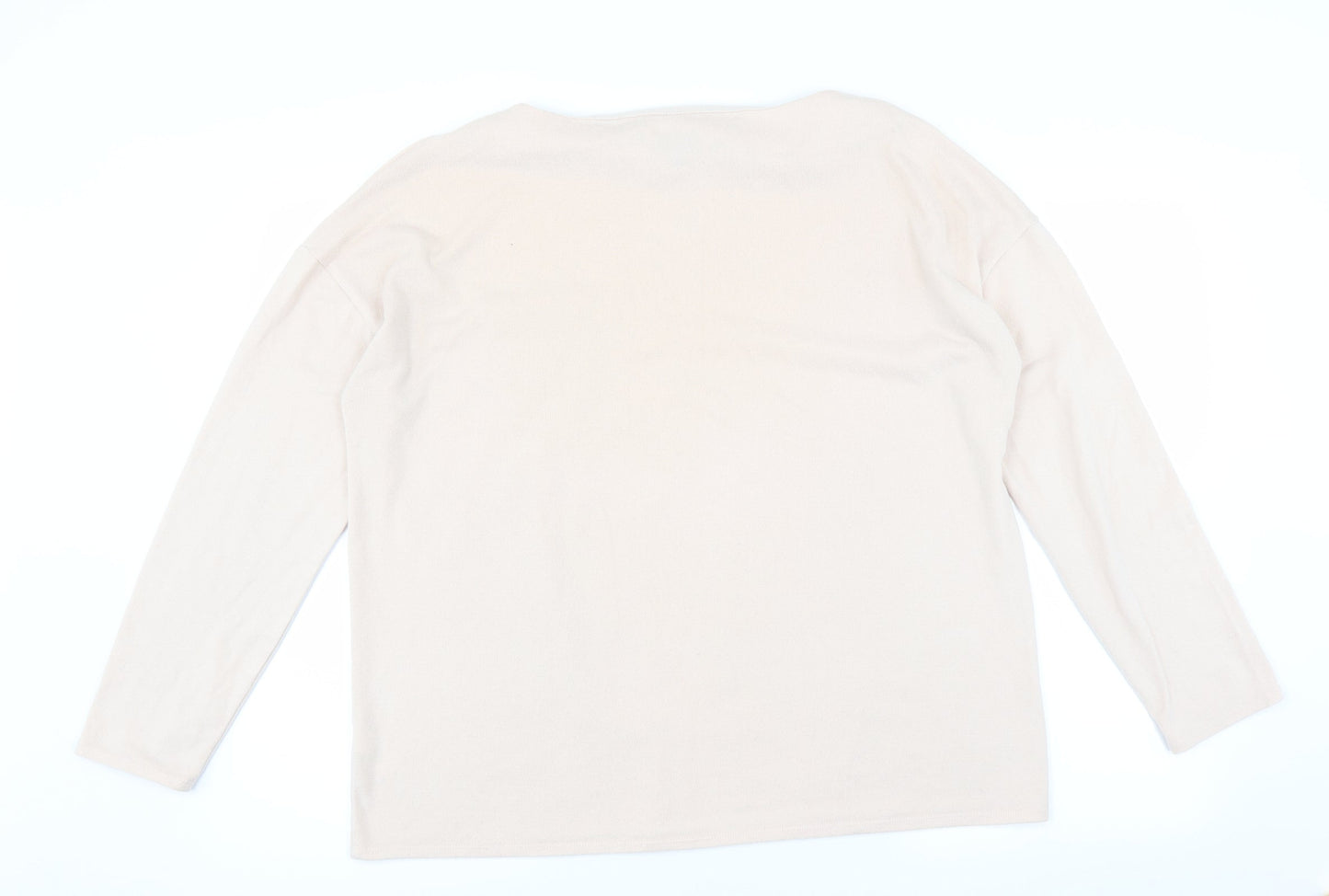 F&F Womens Pink   Pullover Jumper Size 16