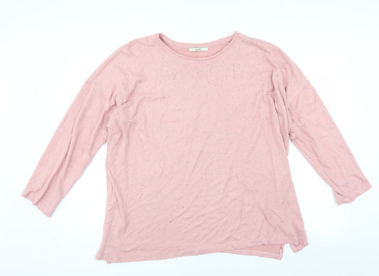 George Womens Pink   Pullover Jumper Size 20