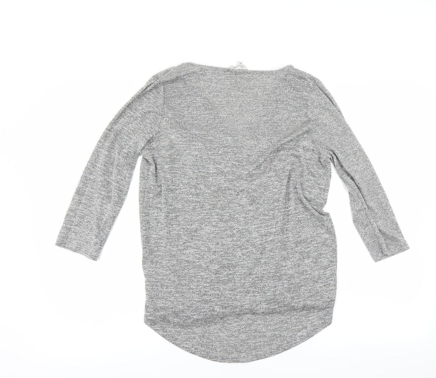 Peacocks Womens Grey   Pullover Jumper Size 10