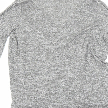 Brand and care label for Peacocks women’s grey jumper, size UK 10