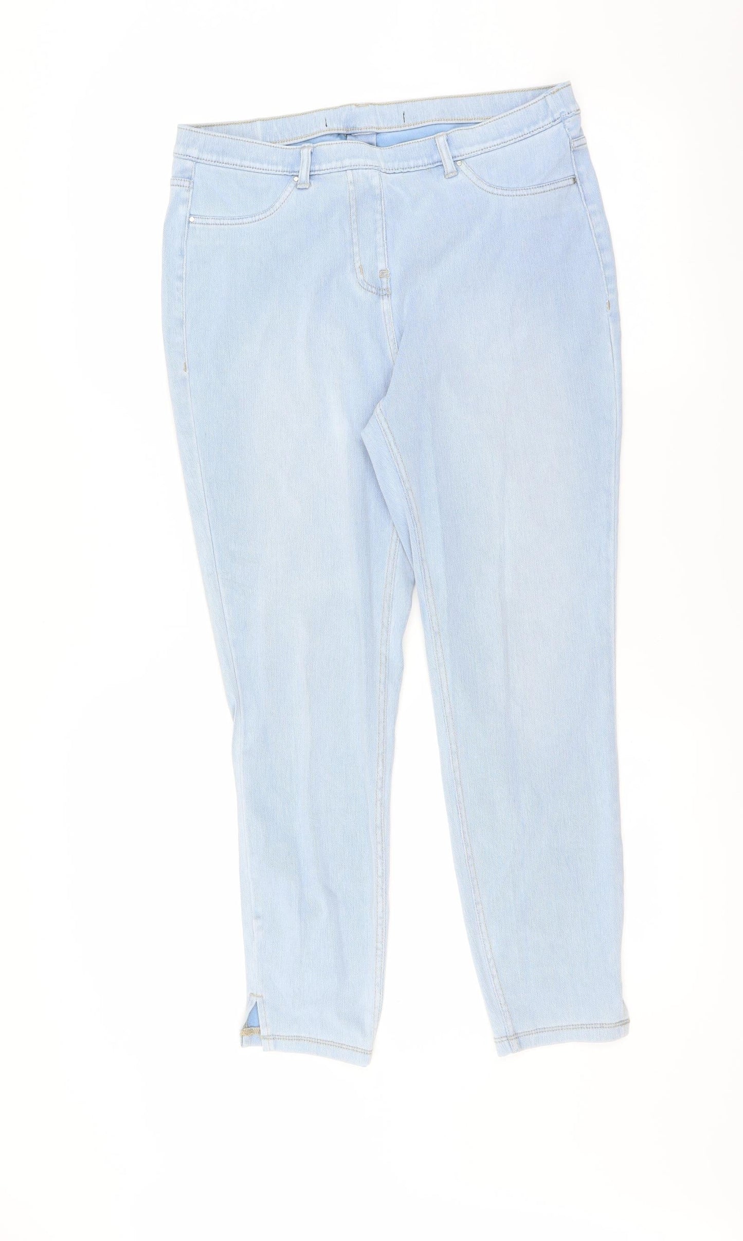 Preworn Womens Blue   Jegging Jeans Size 32 in L25 in