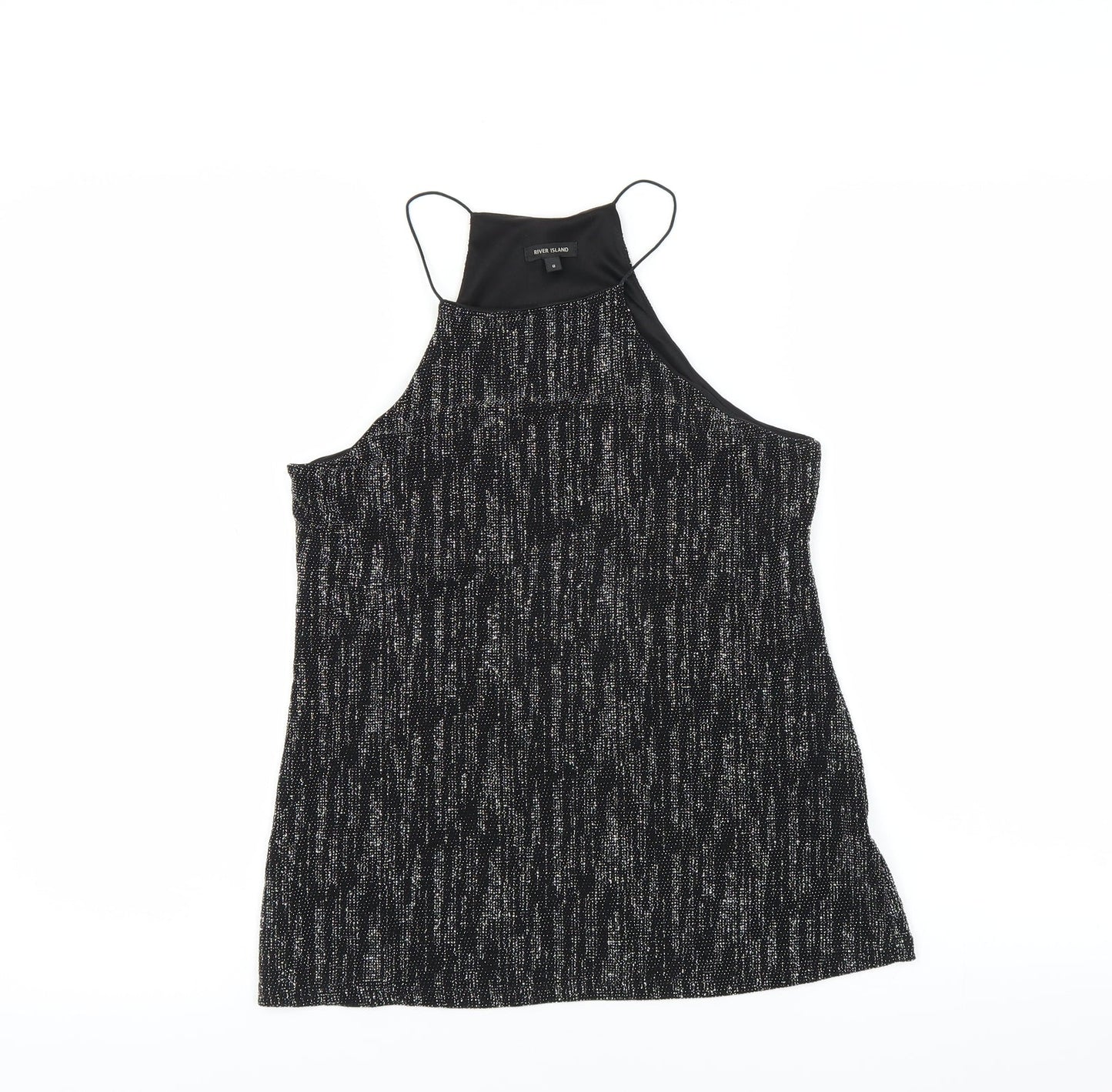 River Island Womens Black   Basic Blouse Size 8