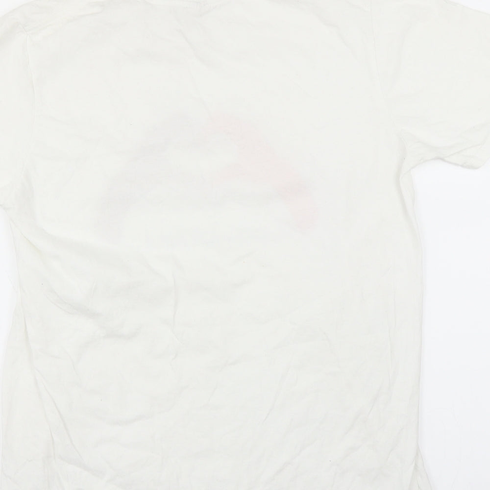 Gildan Womens White   Basic T-Shirt Size M