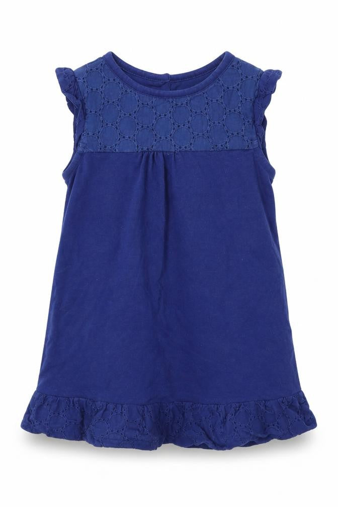 Mini Club Baby Blue   T-Shirt Dress  Size 9-12 Months