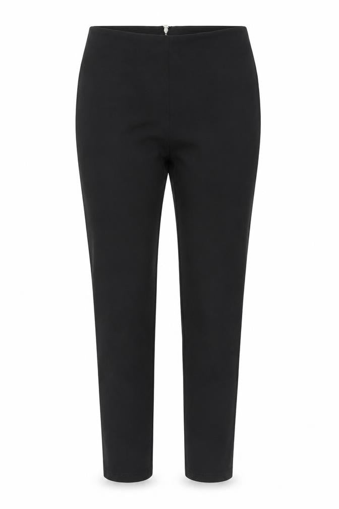 H&M Womens Black   Trousers  Size L L27 in - zip detail
