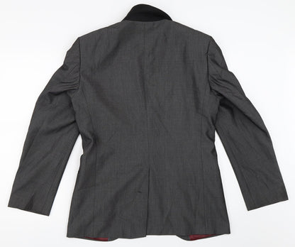 Back view of Next men’s grey jacket blazer, size 38