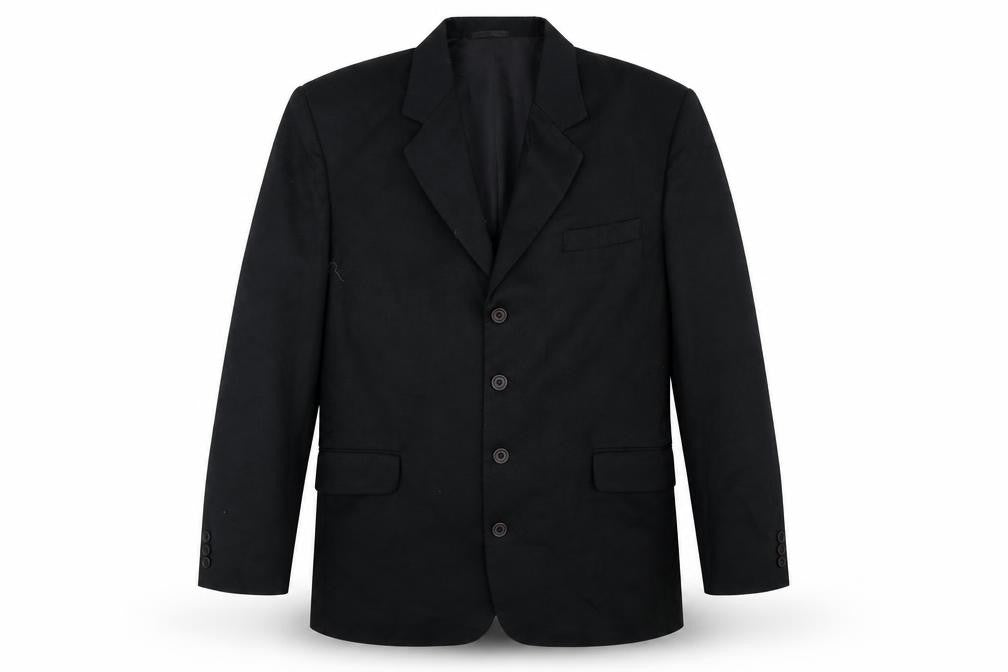 Sequel Mens Black   Jacket Blazer Size 40