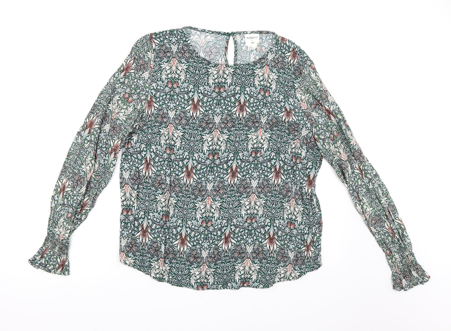 H&M Womens Green   Basic Blouse Size 42