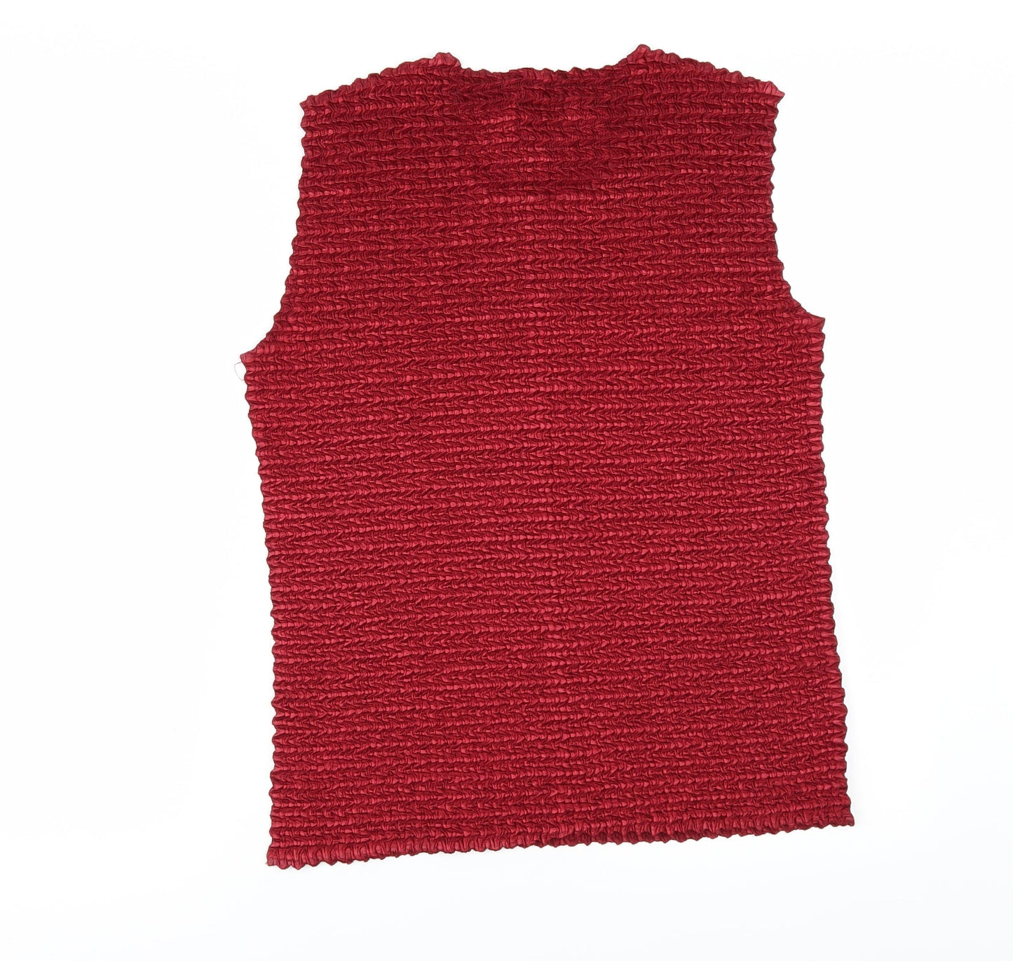 Dressbarn Womens Red   Basic T-Shirt Size 14