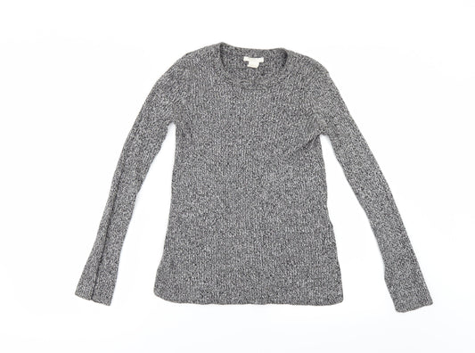 H&M Womens Grey   Pullover Jumper Size XS