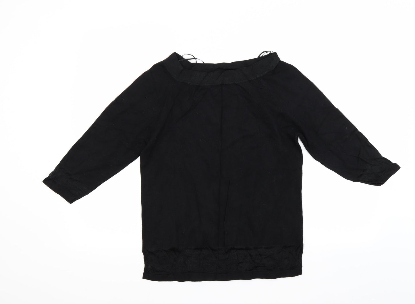 Dunnes Stores Womens Black   Basic Blouse Size L