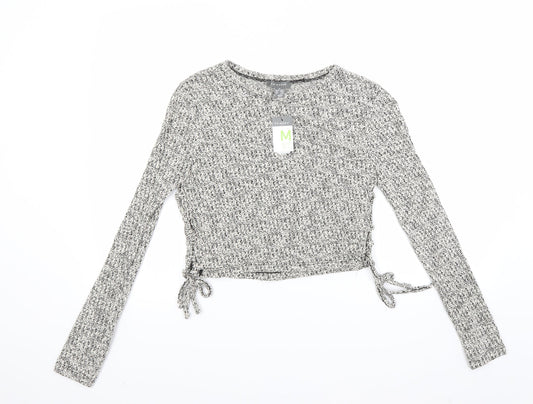 Primark Womens Grey   Pullover Jumper Size M