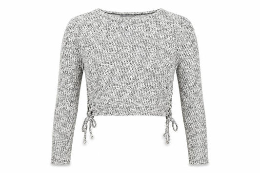 Front view of Primark women’s grey jumper, size M