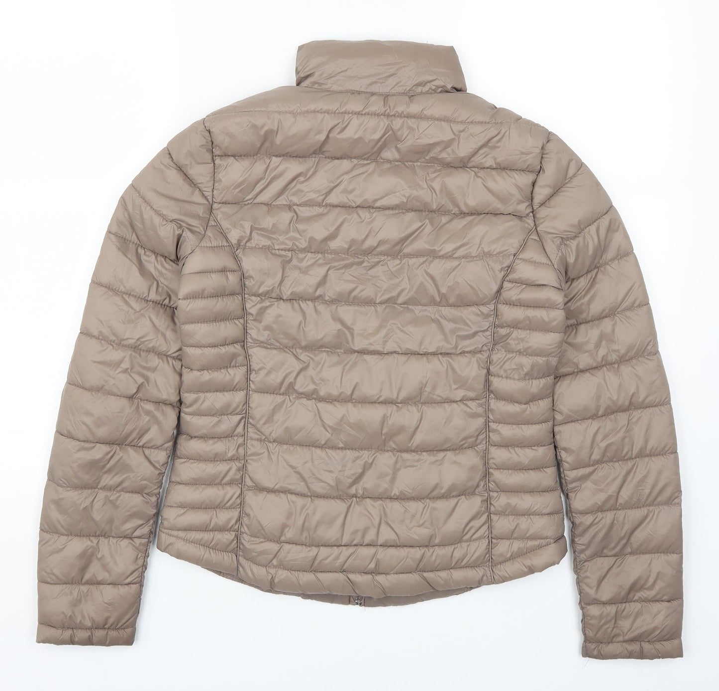 Atmosphere Womens Brown   Quilted Coat Size 6