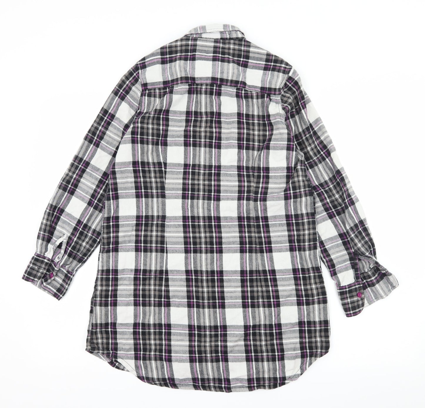 La Senza Womens Black Check  Basic Blouse Size S