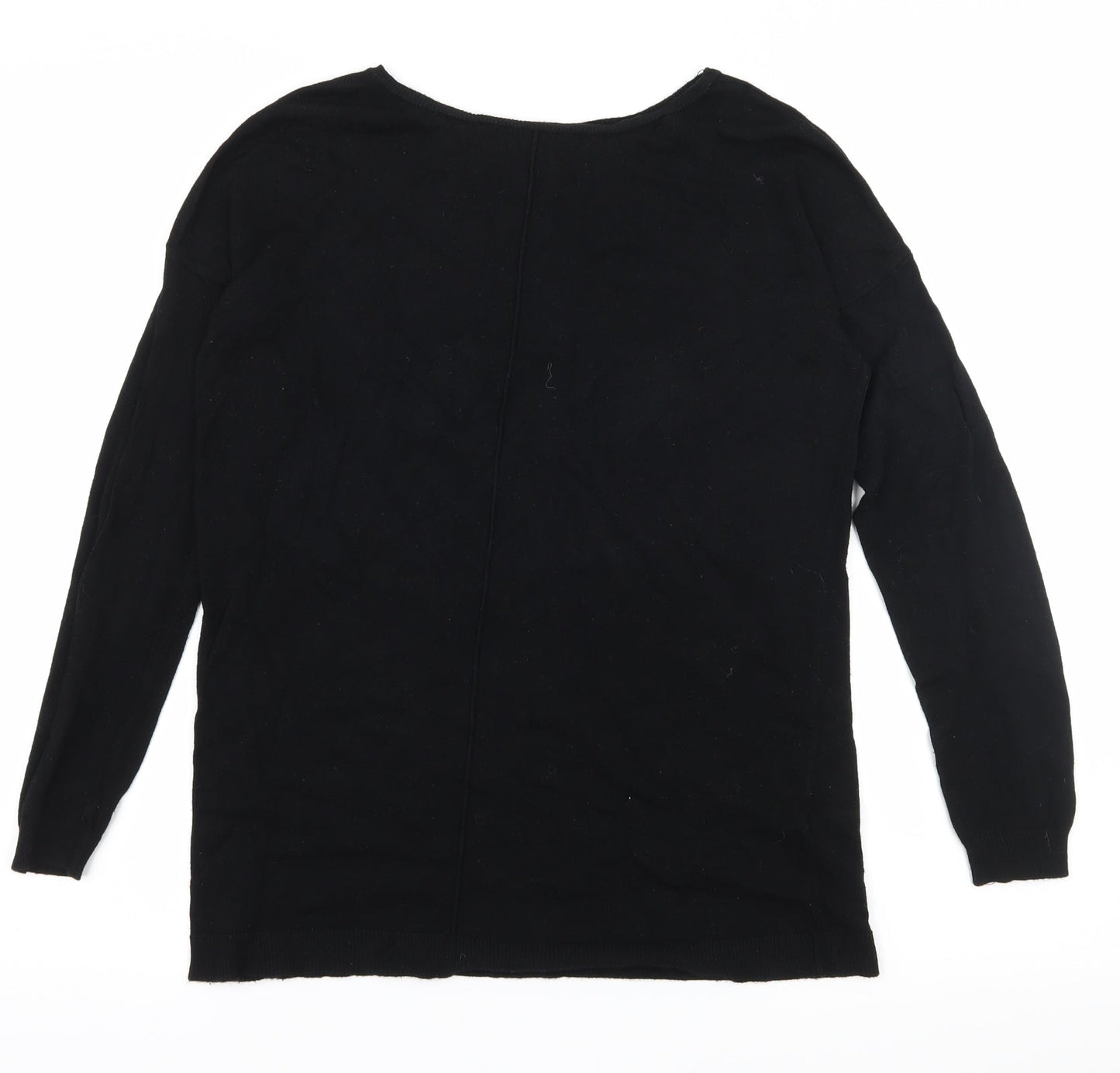 Atmosphere Womens Black  Knit Pullover Jumper Size 8