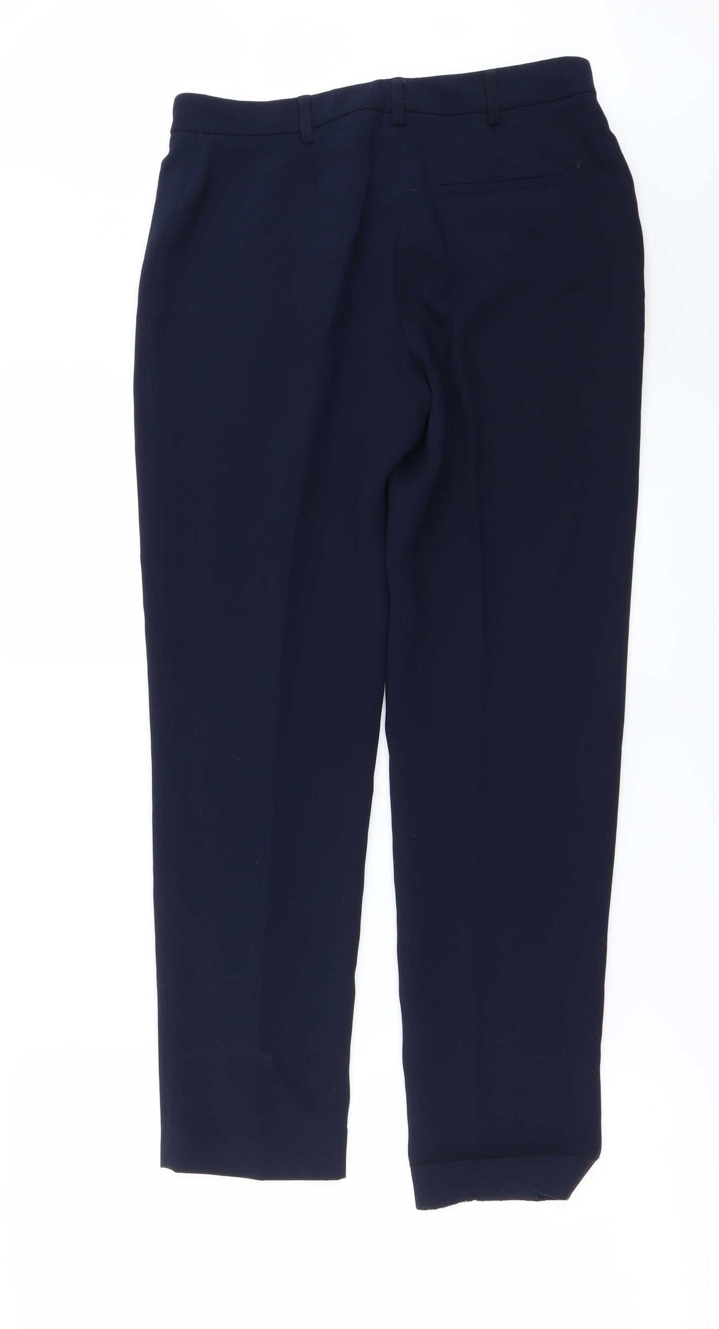Punt Roma Womens Blue   Trousers  Size 8 L25 in