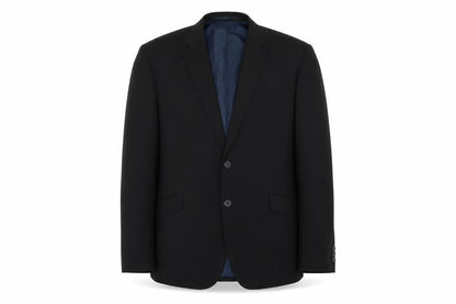 Front view of George women’s black jacket blazer, size UK 48